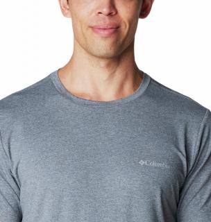 Columbia Pánske tričko Tech Trail™ Graphic Tee šedé Veľkosť: XL, Farba: City Grey Heath