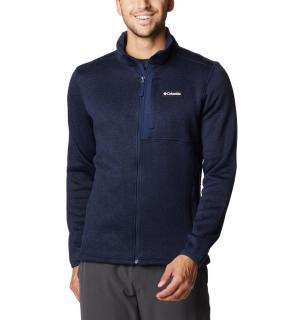Columbia Pánsky sveter Sweater Weather™ Full Zip  tmavo modrý Veľkosť: M, Farba: Collegiate Navy