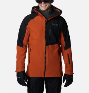 Columbia SKIALP Pánska bunda Platinum Peak™ 3L Jacket Veľkosť: L, Farba: Warm Copper, Bl