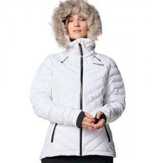 Columbia TITANIUM Dámska bunda Bird Mountain™ III Insulated Jacket biela Veľkosť: L, Farba: White