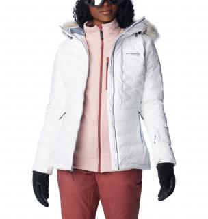 Columbia TITANIUM dámska lyžiarska bunda Bird Mountain™ II Insulated Jacket biela Veľkosť: M, Farba: White