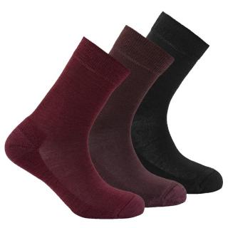 Ponožky Devold DAILY MERINO MEDIUM SOCK 3PK WMN