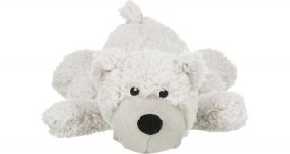 Be Eco medveď ELROY, plyšová hračka so zvukom pre psov, 42 cm, biela