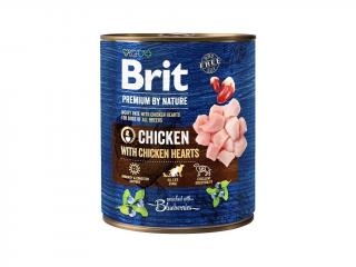 Brit Premium by Nature Chicken with Hearts 800g