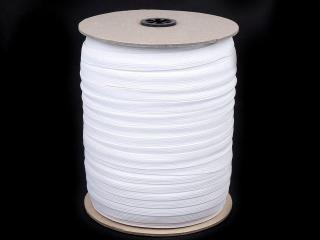 Guma hladká prádlová - biela 13,1 mm
