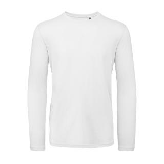 Pánske tričko s dlhými rukávmi Inspire - biele
