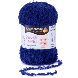 Priadza Baby Smiles LENJA SOFT -  navy blue 1050