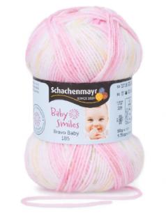 Priadza BRAVO BABY 185 50g - farba 196 Sofie