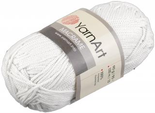 Priadza macrame YarnArt biela-154