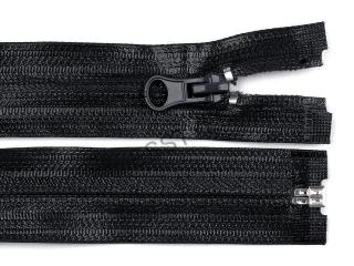 Vodeodolný zips čierny 50 cm