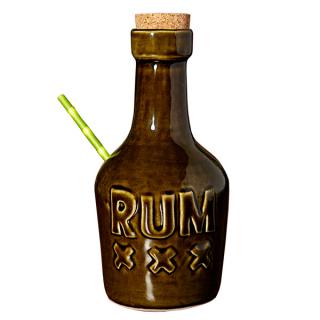Rum fľaša Tiki pohár 350ml / 12oz