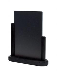 Stolová tabulka Securit ELEGANT s popisovatelným povrchom 15x21cm, lakovaný, Black