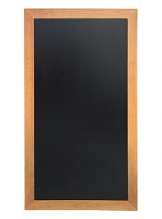 Tabula Securit LONG nástenná na popis kriedou 56x100cm, Teak, lakovaná