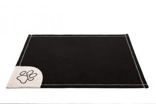 Deka pre psov - čierna  Čierna Veľkosť: L - 140 x 100 cm