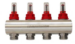 1"-vý rozdeľovač s prietokomerom | COMPUTHERM MF03-3 (1"-vý rozdeľovač s prietokomerom | COMPUTHERM MF03-3)