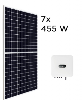 3,1 kW solárny systém, 1 fázový, fotovoltaika (Fotovoltaický systém )