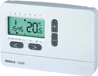 Digitálny termostat EBERLE E 200 (Digitálny termostat s týždenným programom)