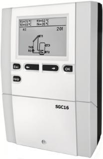 Regulátor SGC36HV (s grafickým displejom)