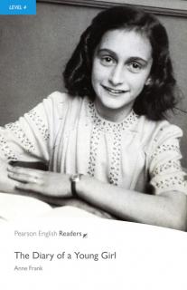 Pearson English Readers: The Diary of a Young Girl + Audio CD  (Anne Frank | B1 - Level 4 - 1700 headwords)