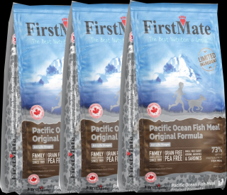 3x FirstMate Pacific Ocean Fish Original 11,4 kg