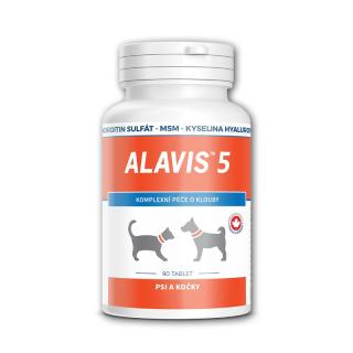 Alavis 5 Komplexná kĺbová výživa pre psy a mačky 90 tabliet