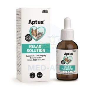 Aptus relax solution - ochutený roztok na pokojné správanie pre mačky a malé psy, 30ml