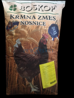 BOSKOP Kompletná kŕmna zmes pre úžitkové nosnice granulovaná 10 Kg