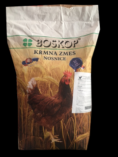 BOSKOP Kompletná kŕmna zmes pre úžitkové nosnice sypká 10 Kg