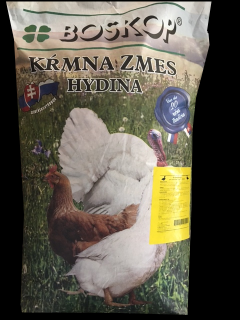 BOSKOP Kompletná kŕmna zmes pre výkrm husí a kačíc štartér drť 10 Kg