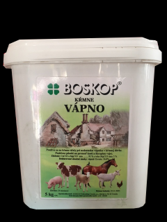 BOSKOP Kŕmne vápno 5 Kg