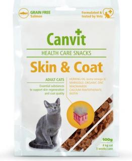 Canvit Health Care cat Skin &amp; Coat Snack 100 g