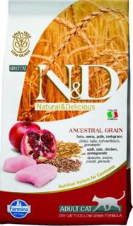 Farmina N&amp;D cat AG adult, chicken, spelt, oats &amp; pomegranate 1,5 kg