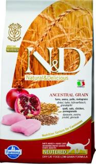 Farmina N&amp;D cat LG Neutered chicken&amp;pomegranate 5 kg