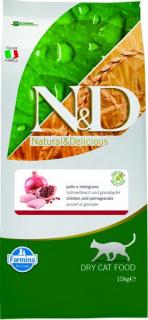 Farmina N&amp;D cat PRIME adult chicken&amp;pomegranate 5 kg + DOPRAVA ZDARMA