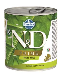 Farmina N&amp;D dog PRIME boar &amp; apple konzerva pre psy 285 g