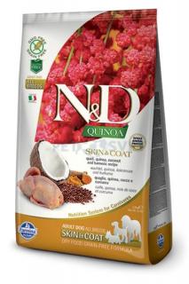 Farmina N&amp;D dog QUINOA adult all breed skin &amp; coat, quail 2,5 kg