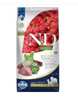 Farmina N&amp;D dog QUINOA (GF) adult medium&amp;maxi, digestion, lamb and fennel 7 kg