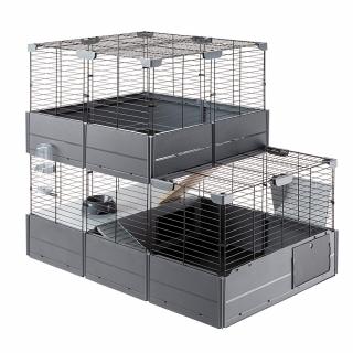Ferplast MULTIPLA DOUBLE poschodová modulová klietka pre králiky a morčatá (+ DOPRAVA ZDARMA)