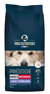 Flatazor Pro-Nutrition prestige adult medium/maxi light&amp;sterilised 15 kg