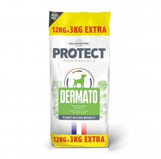 Flatazor Pro-Nutrition PROTECT Dermato 12 kg + 3 kg ZDARMA