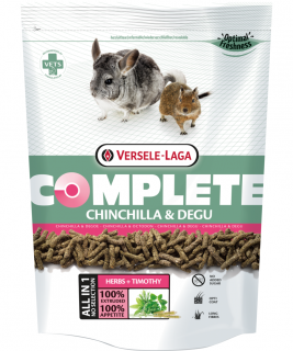 Versele Laga Complete Chinchilla &amp; Degu- pre činčily a osmákov 1,75 kg