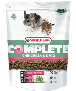Versele Laga Complete Chinchilla &amp; Degu- pre činčily a osmákov 500 g