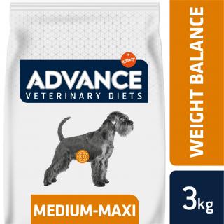 ADVANCE-VETERINARY DIETS Dog Weight Balance Medium/Maxi 3 kg