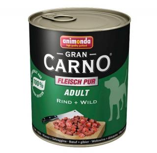 Animonda GranCarno Adult hovädzie + divočina 400g