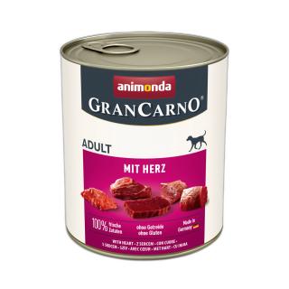 Animonda GranCarno Adult so srdcom 800 g