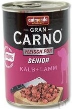 Animonda GranCarno Senior hovädzie + jahňacie 400 g