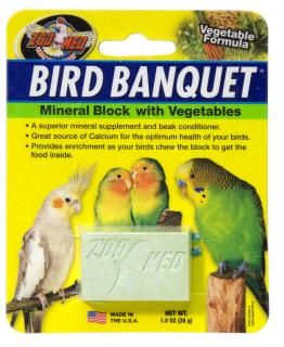 Bird Banquet minerálny blok se zeleninou S