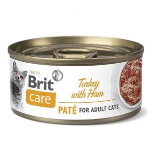 Brit Care Cat Turkey Paté with Ham 70 g