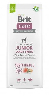 Brit Care Dog Sustainable Junior Large Breed, 12kg