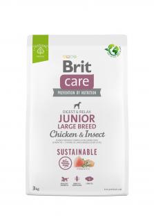 Brit Care Dog Sustainable Junior Large Breed, 3 kg